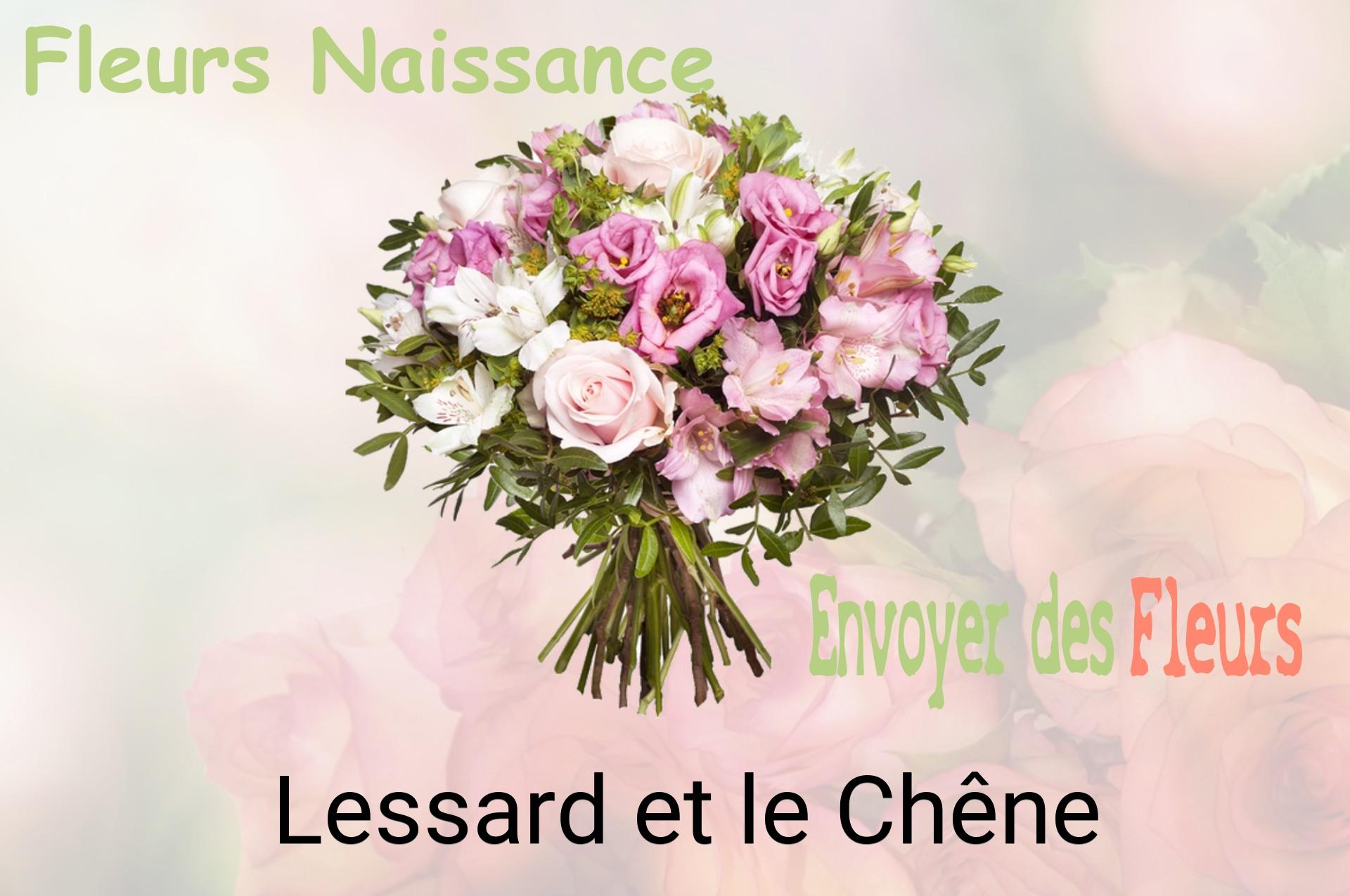 Bouquet de fleurs de naissance livré à Lessard-et-le-Chêne