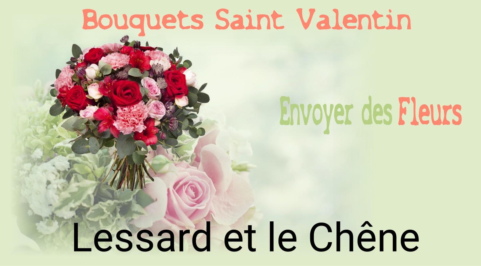 Roses de Saint-Valentin livrées à Lessard-et-le-Chêne